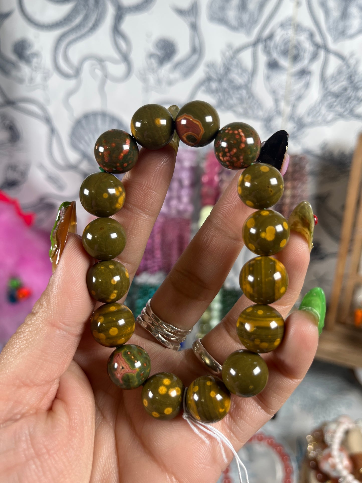 Old Mine Ocean Jasper Bracelets