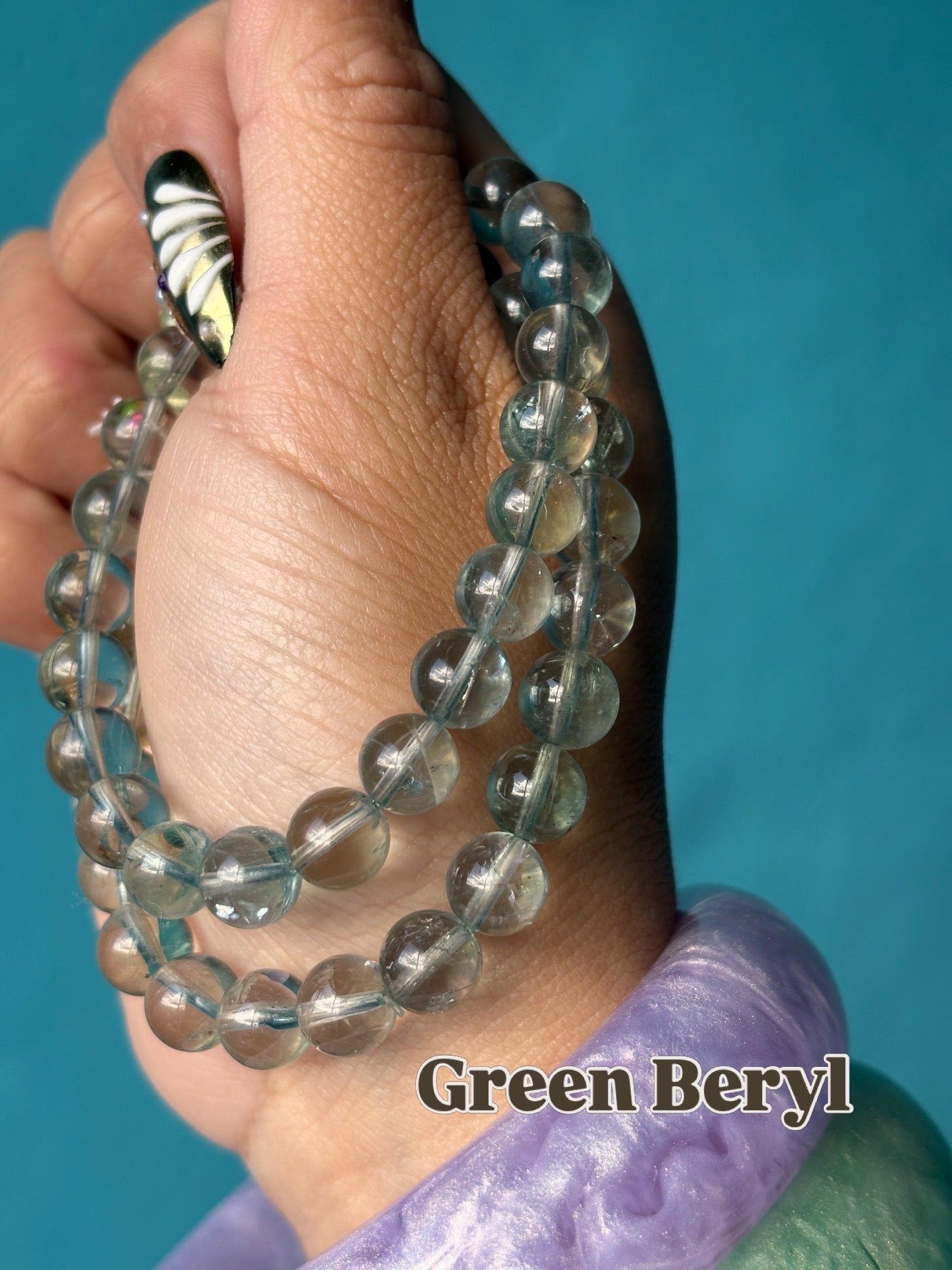 Green Beryl Bracelet