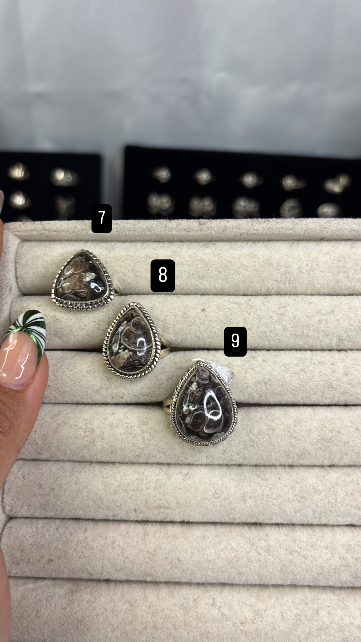 Turtella Jasper Rings