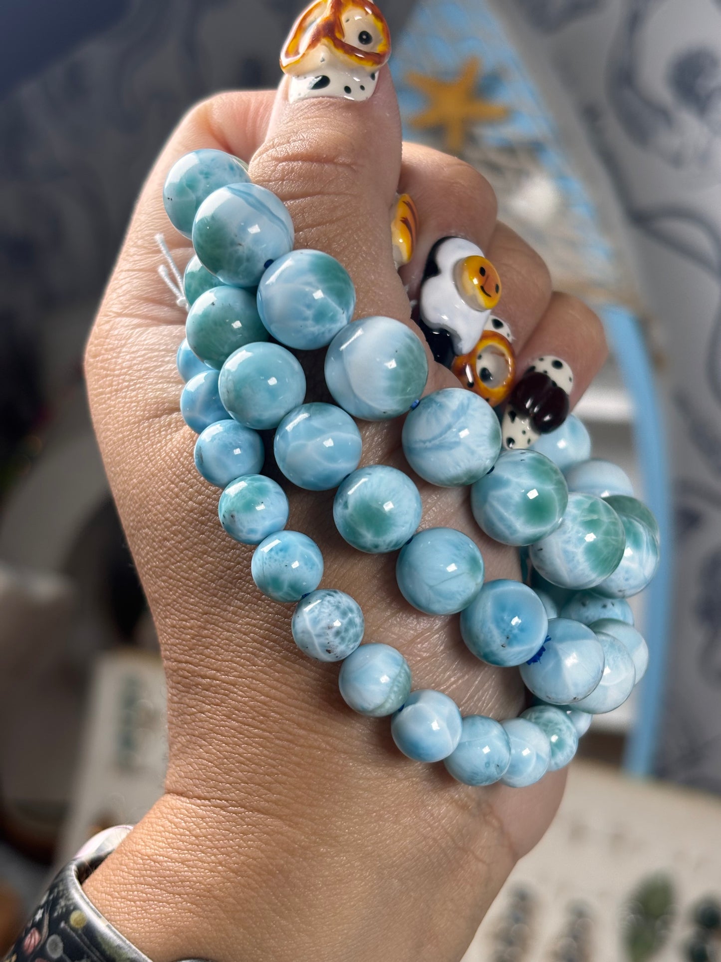 Larimar Bracelets