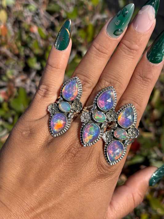 Aurora Opal + Ethiopian Opal