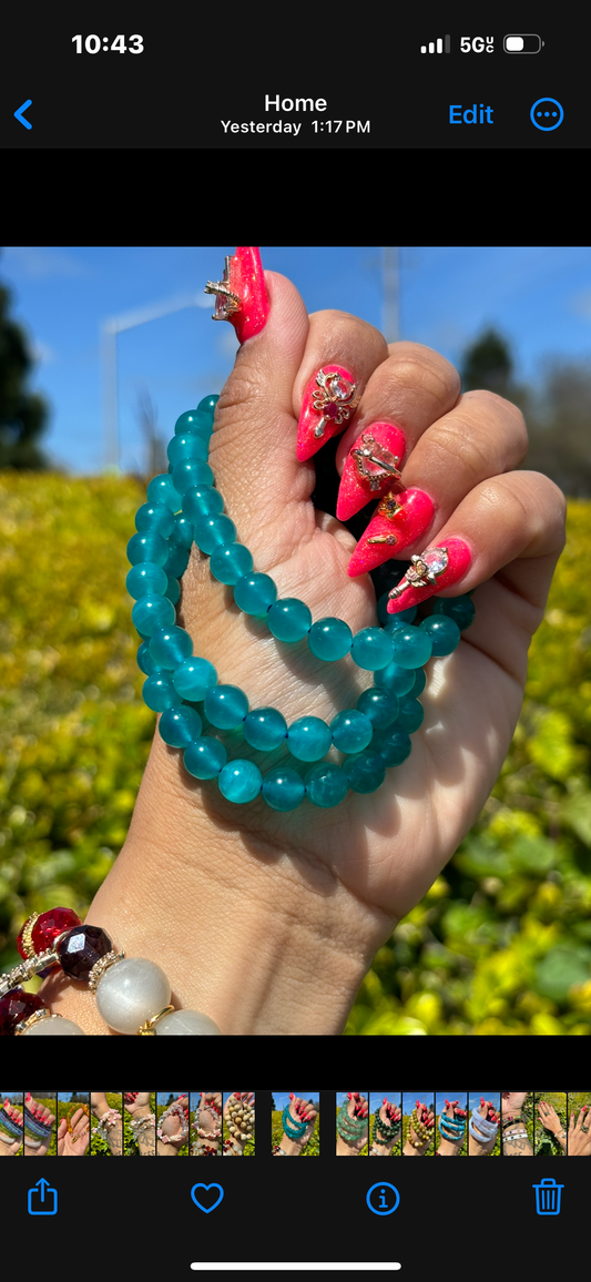 Gel Amazonite Bracelet