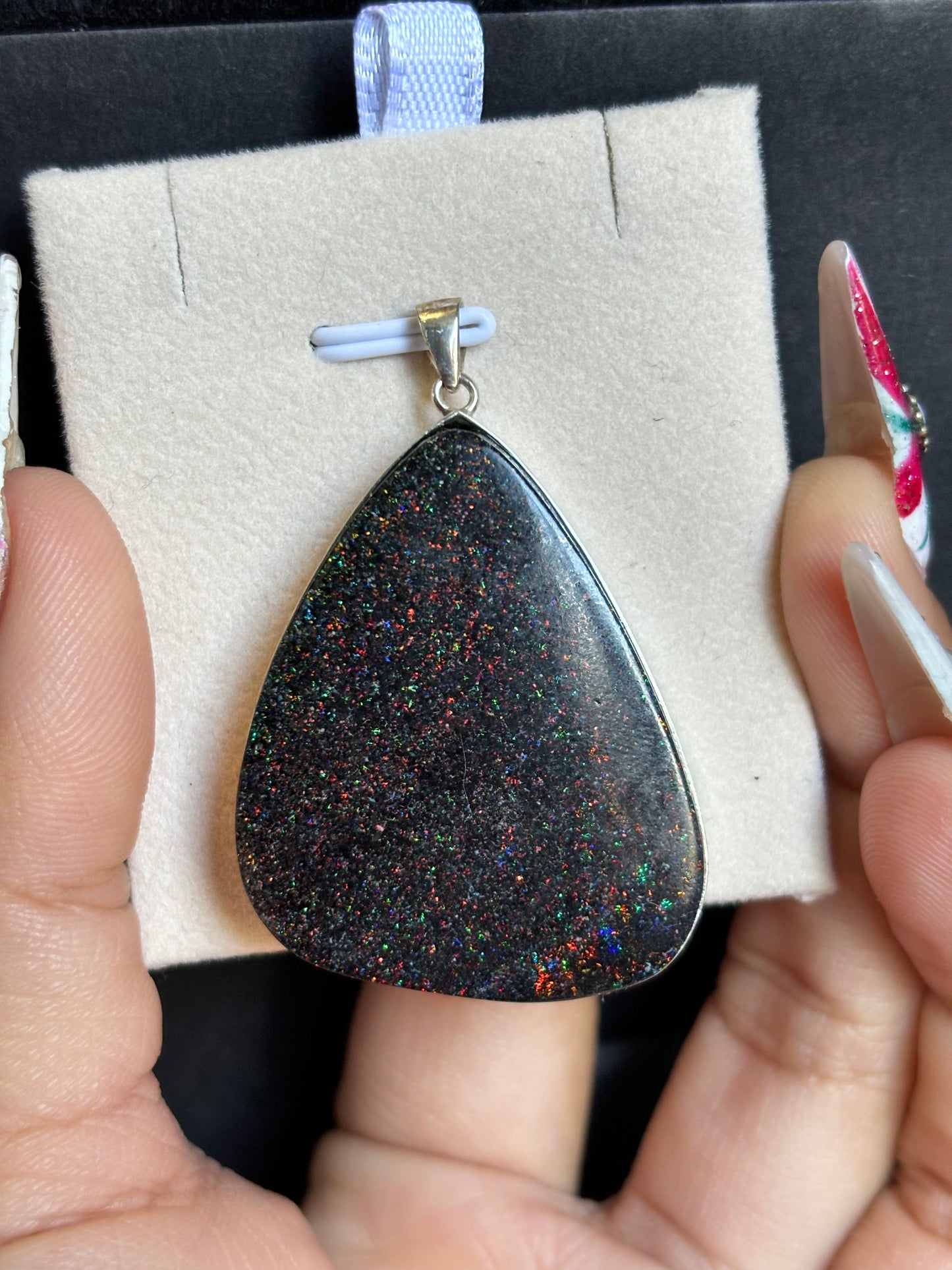 Andamooka Opal pendant