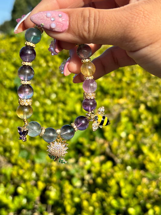 Fluorite Spring Custom Bracelets