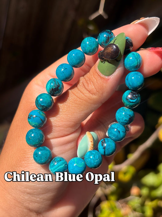 Chilean Blue Opal Bracelet