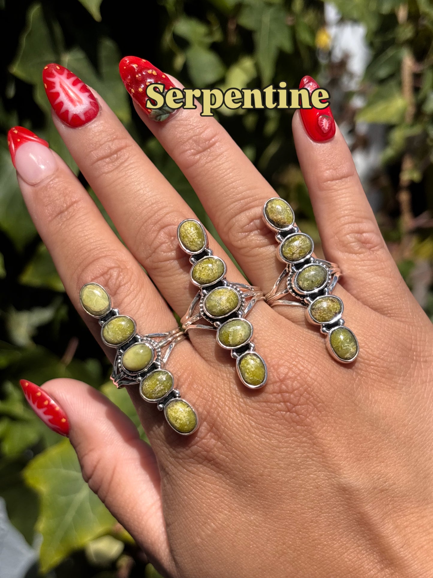 Serpentine Ring Multi