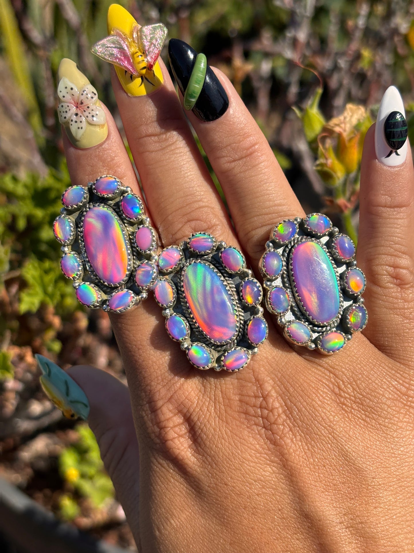 Aurora Opal Ring