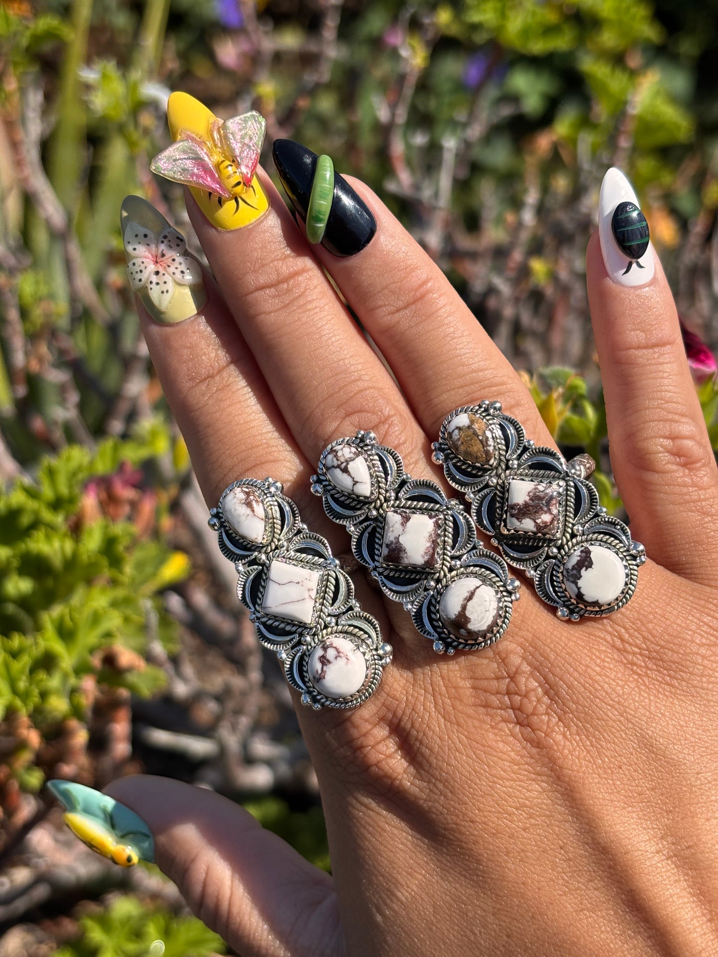 Wild Horse Jasper Multi Ring