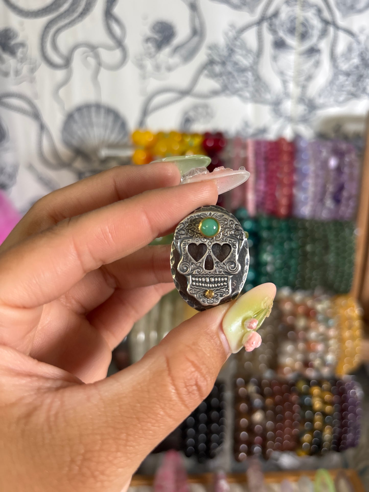 Sugarskull Hand Made Artisan Rings