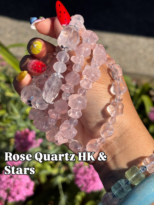 Rose Quartz Bracelets