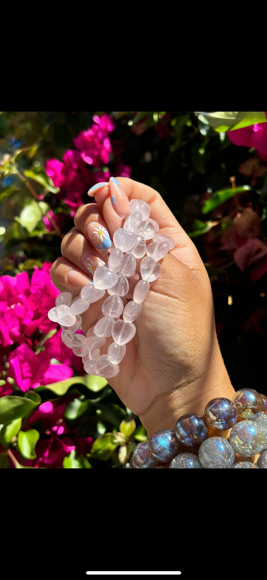 Rose Quartz Gemmy Bracelets