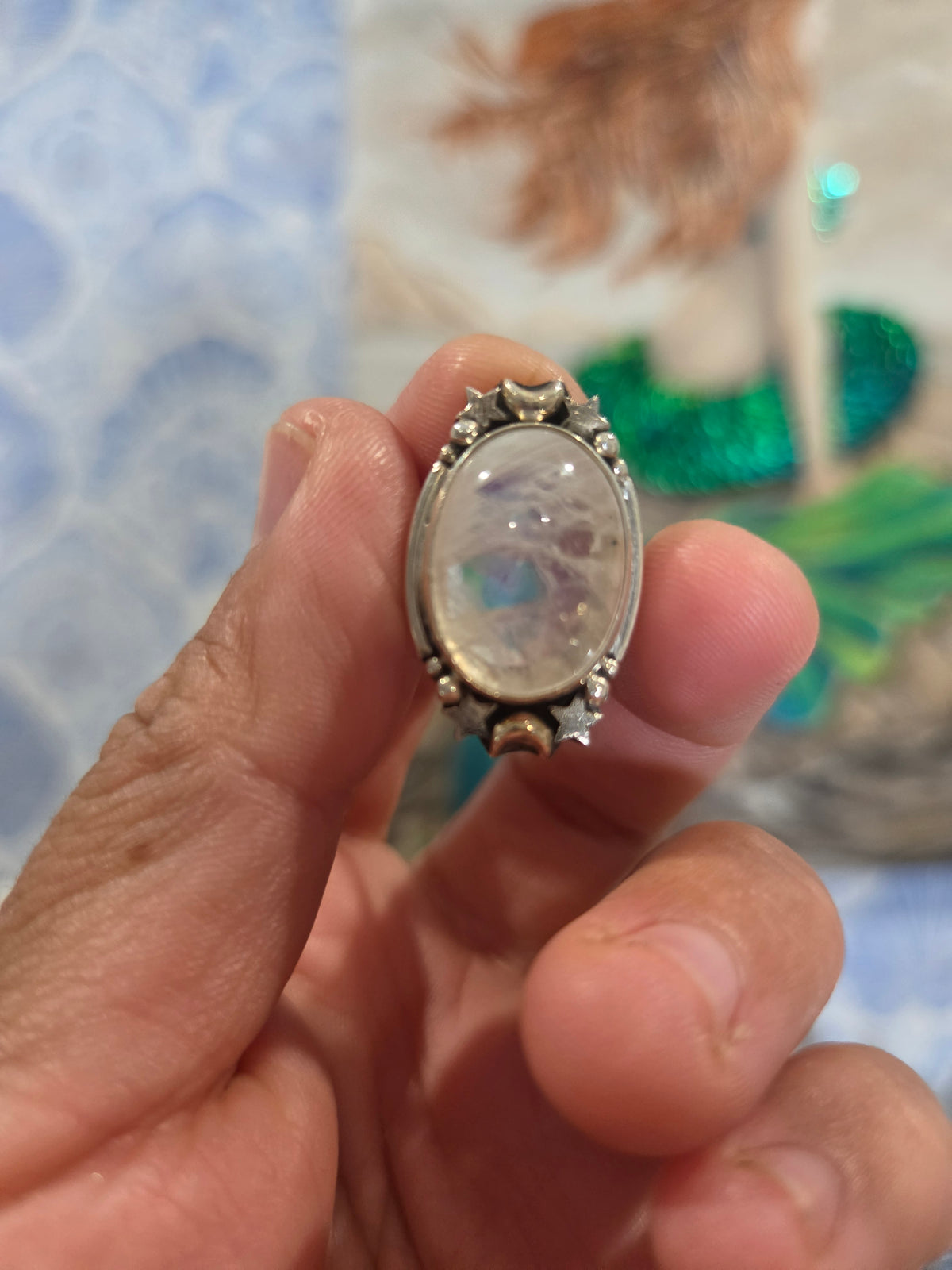 Rainbow Moonstone