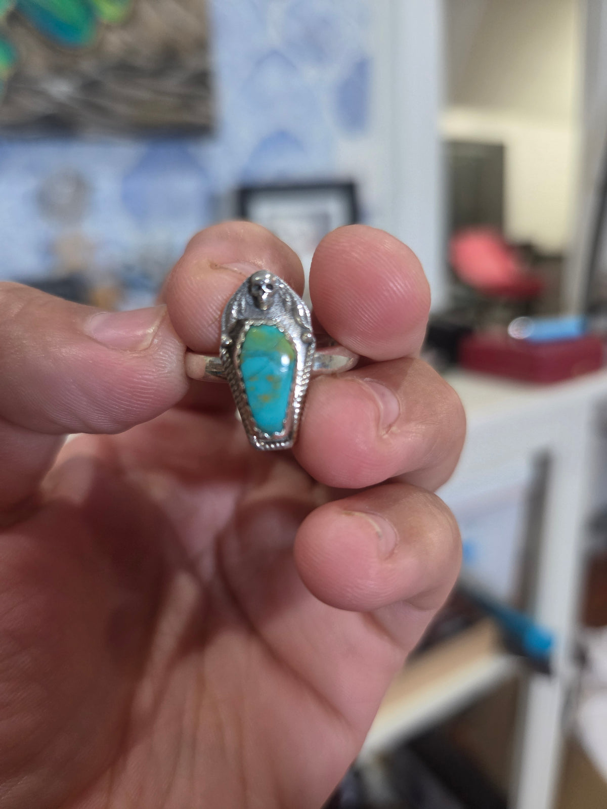 Turquoise Statement Ring