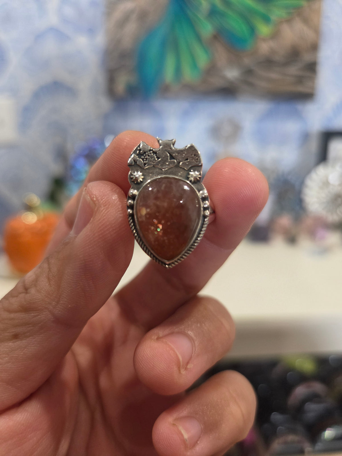 Sunstone Statement Ring